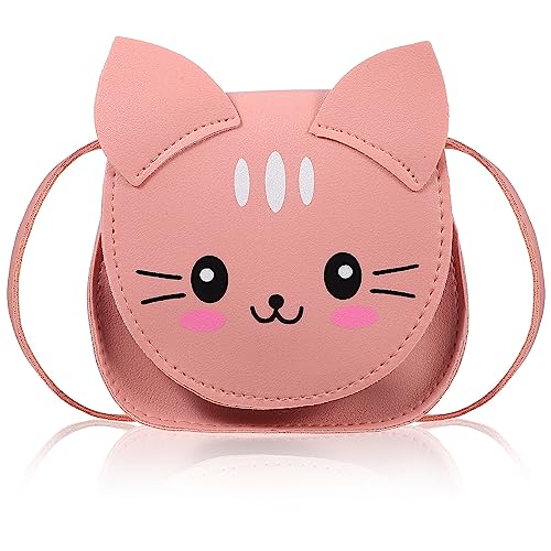 TENDYCOCO Umhängetasche Für Mädchen Katzenohren Umhängetasche Handtasche Umhängetasche Handtasche Aus Pu-Leder Für Mädchen